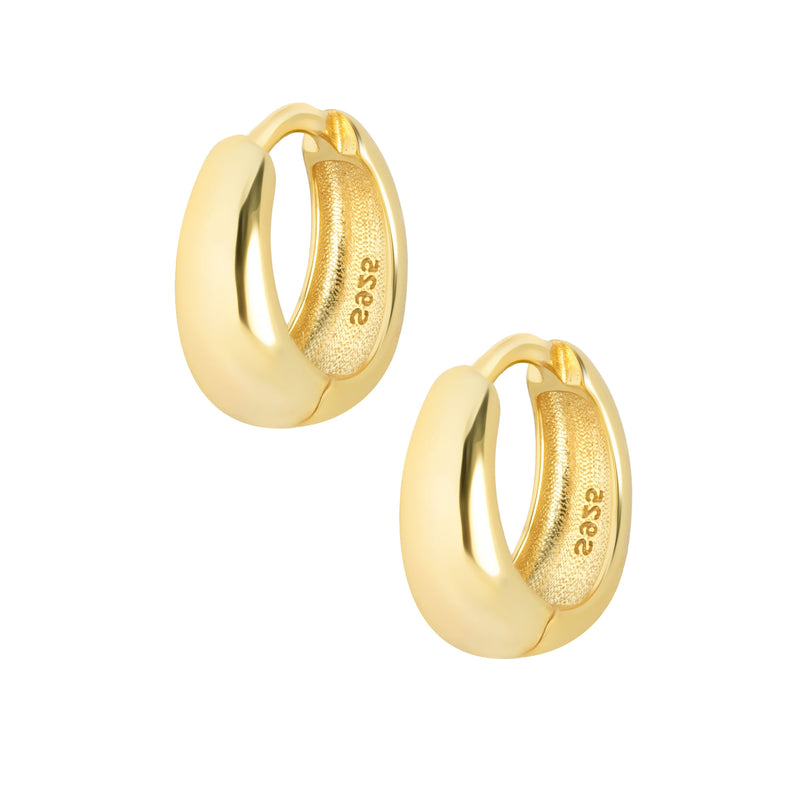 Janelle Hoop Earrings - Gold