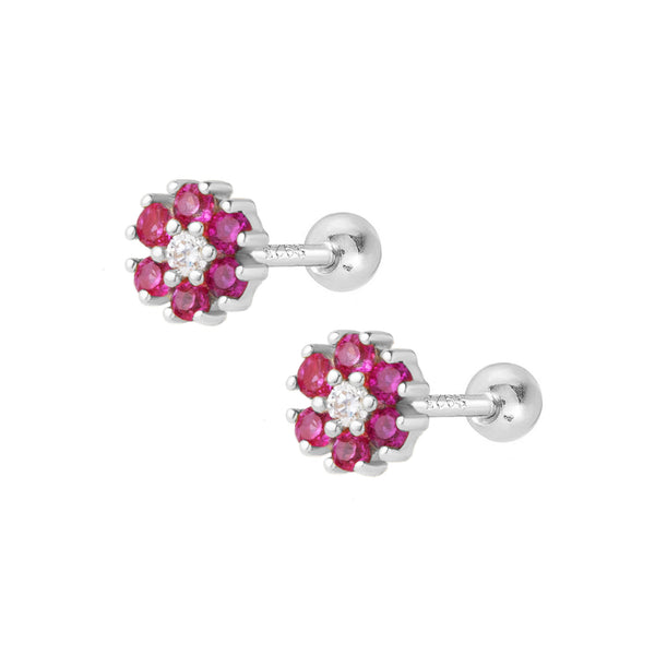 Jayne Stud Earrings - Silver
