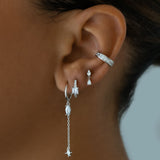 Lorelai Stud Earrings - Silver
