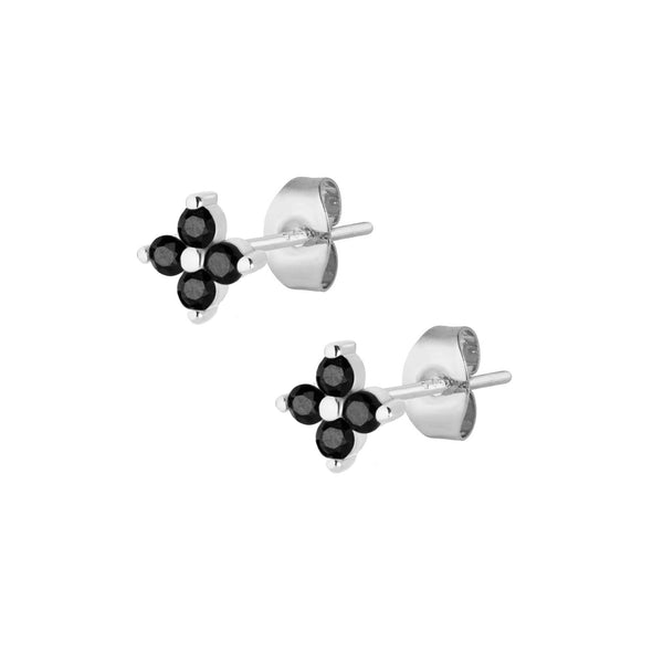 Leighton Stud Earrings - Silver