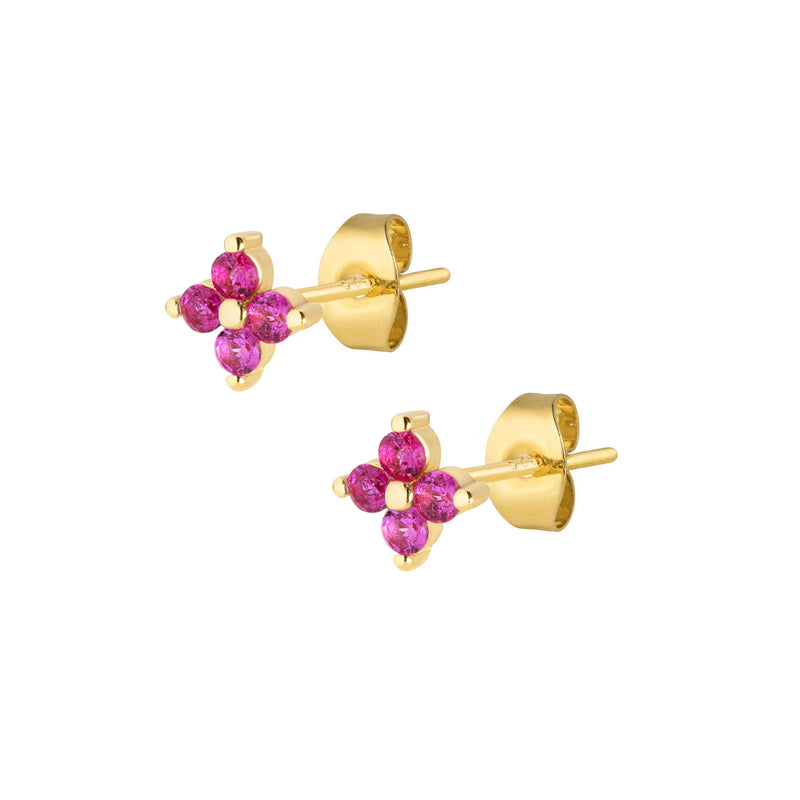 Jenny Stud Earrings - Gold
