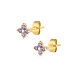 Miley Stud Earrings - Gold