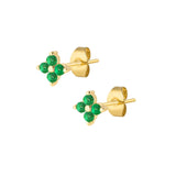 Natasha Stud Earrings - Gold
