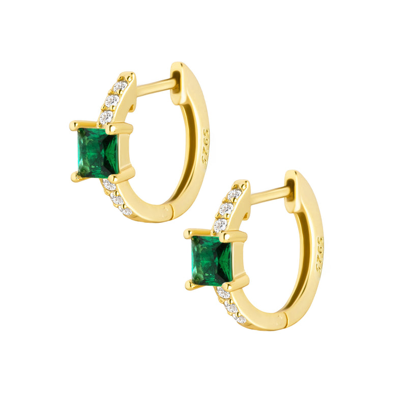 Lindsay Hoop Earrings - Gold