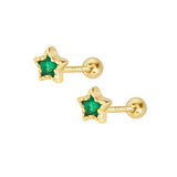 Rowan Stud Earrings - Gold