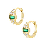 Leah Hoop Earrings - Gold