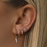Sunkissed Stud Earrings - Silver