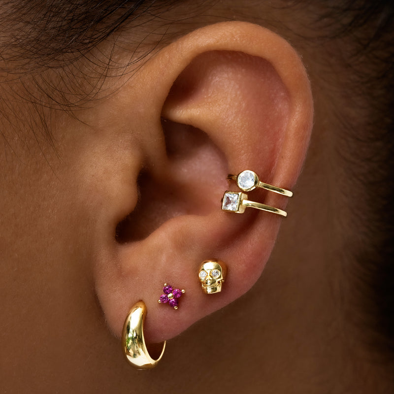 Jenny Stud Earrings - Gold