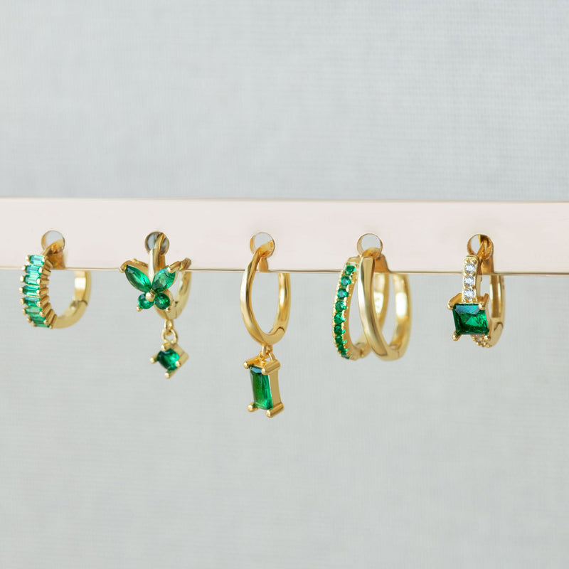 Lindsay Hoop Earrings - Gold