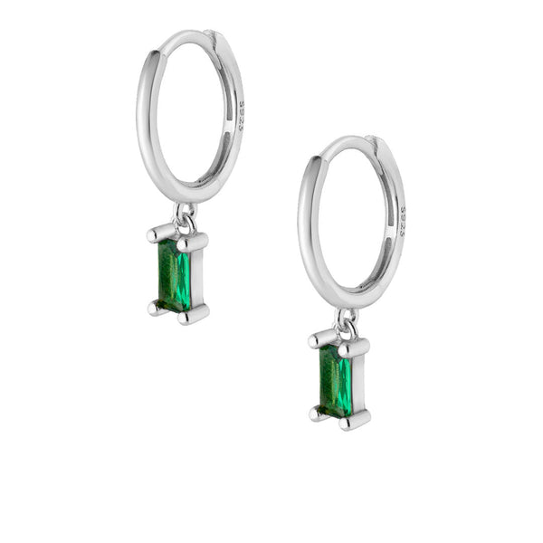 Luisa Hoop Earrings - Silver