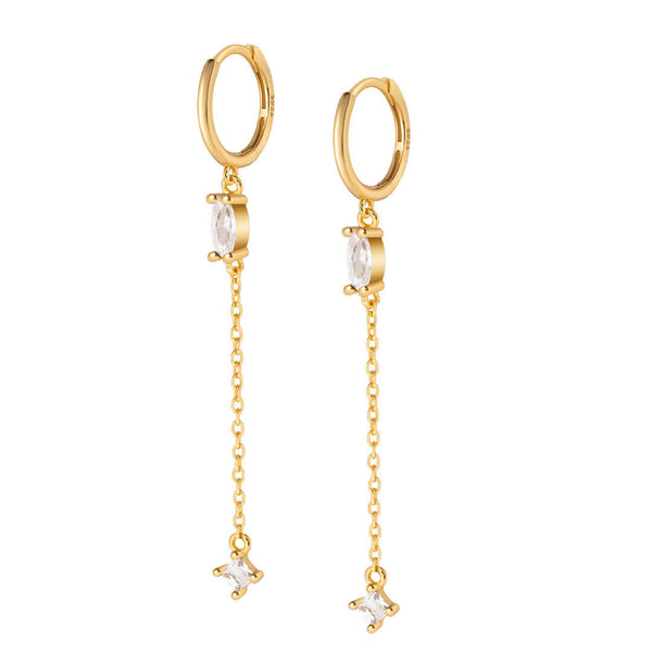 Shiva Hoop Earrings - Gold