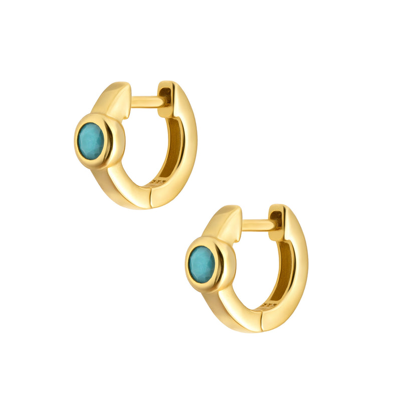 Ginny Hoop Earrings - Gold