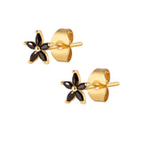 Aurora Stud Earrings - Gold