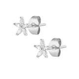 Carmen Stud Earrings - Silver