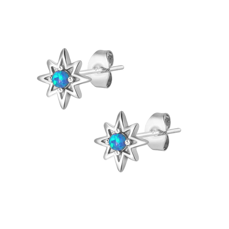 Cherish Stud Earrings - Silver
