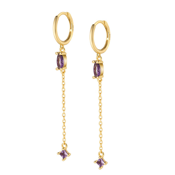 Avery Hoop Earrings - Gold