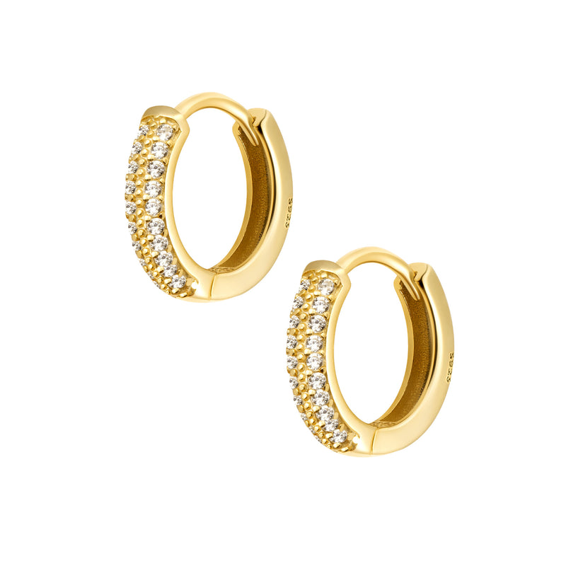 Everglow Hoop Earrings - Gold