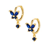 Eleanor Hoop Earrings - Gold