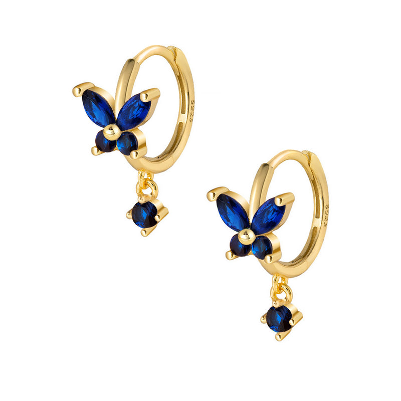 Eleanor Hoop Earrings - Gold