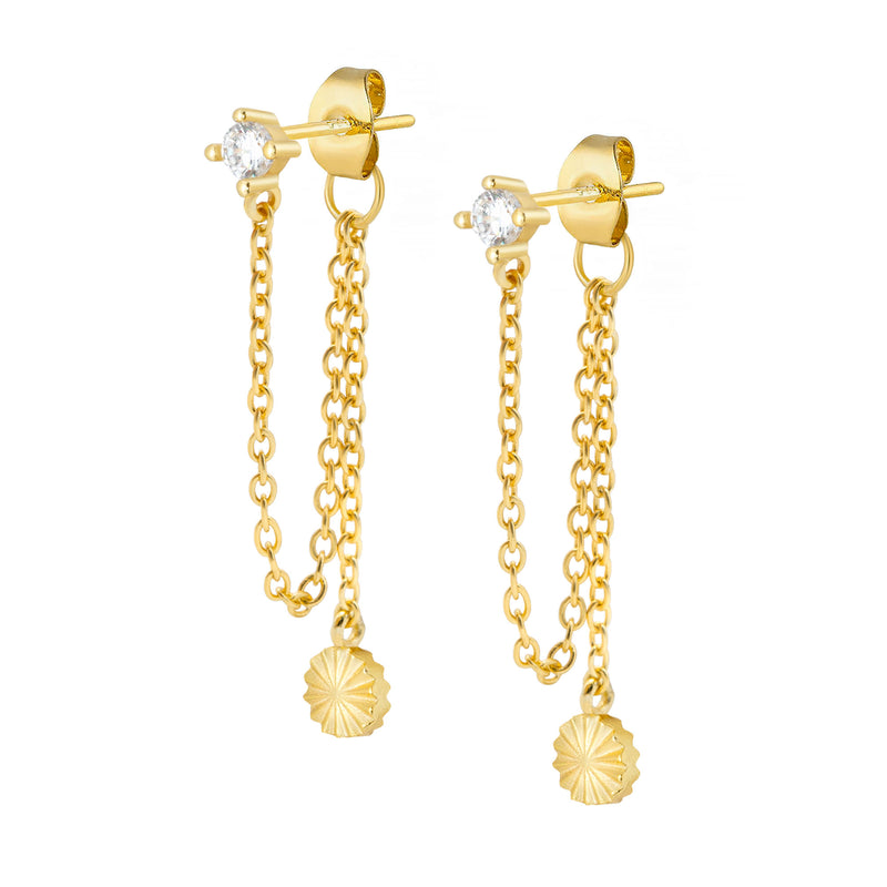 Dream Stud Earrings - Gold