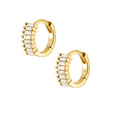Aretha Hoop Earrings - Gold
