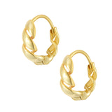 Wendy Hoop Earrings - Gold