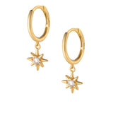 Veronica Hoop Earrings - Gold