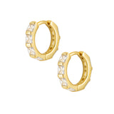 Sally Hoop Earrings - Gold