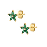 Tiana Stud Earrings - Gold