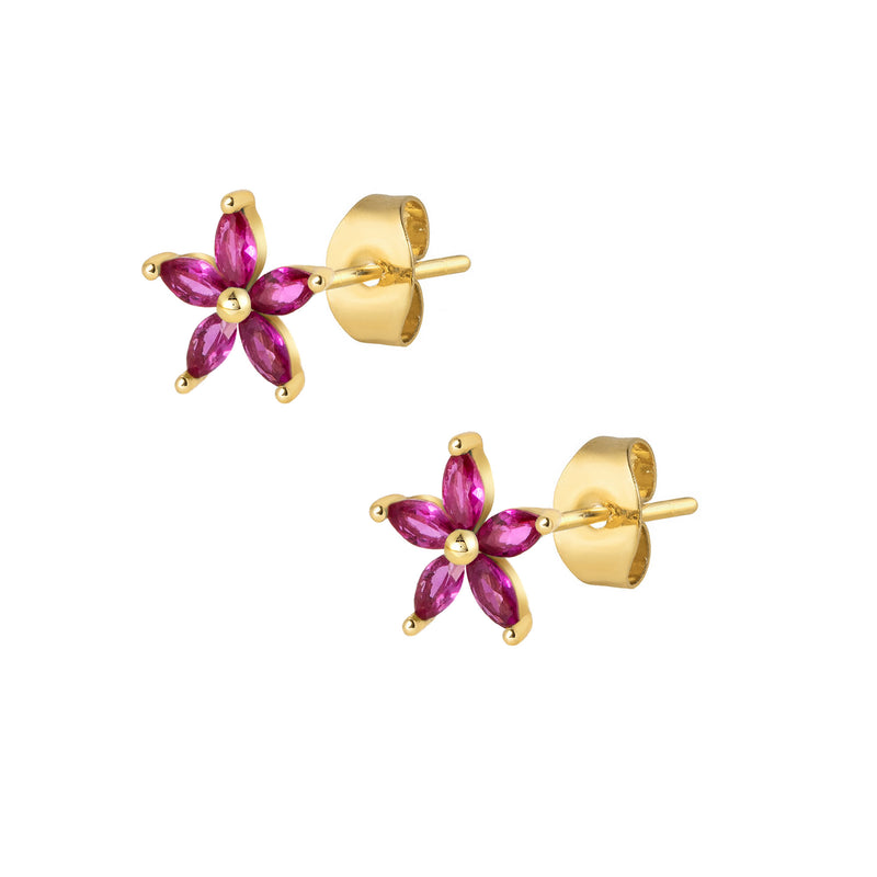 Avril Stud Earrings - Gold