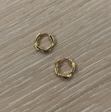 Beverly Hoop Earrings - Gold