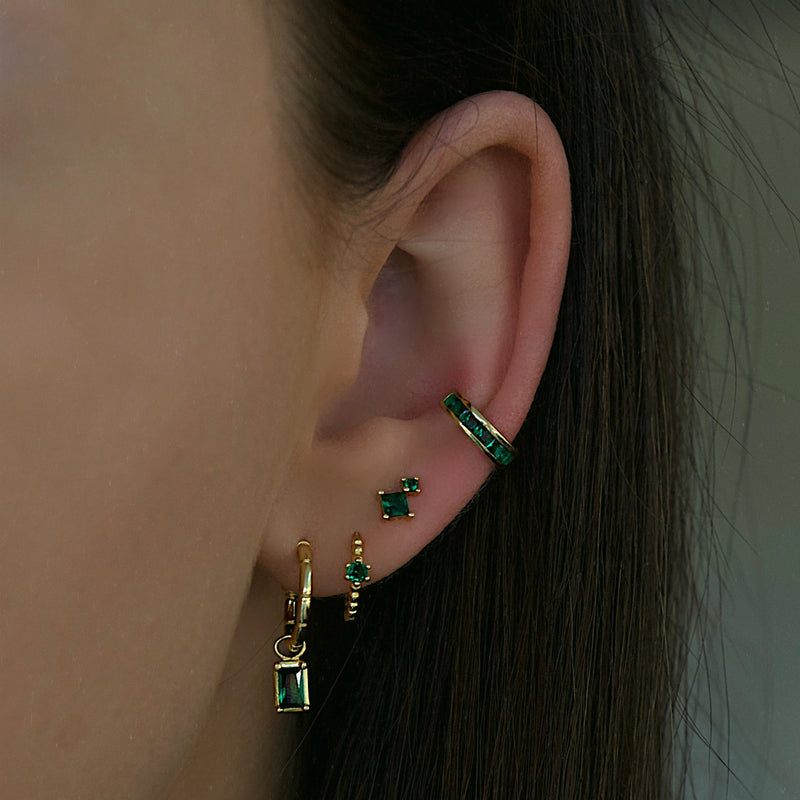 Lila Hoop Earrings - Gold