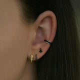 Portal Stud Earrings - Gold