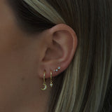 Saskia Stud Earrings - Gold