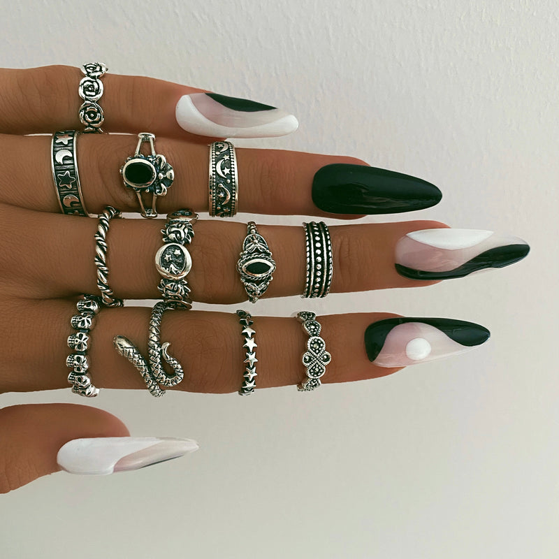 Kendall Black Onyx Ring