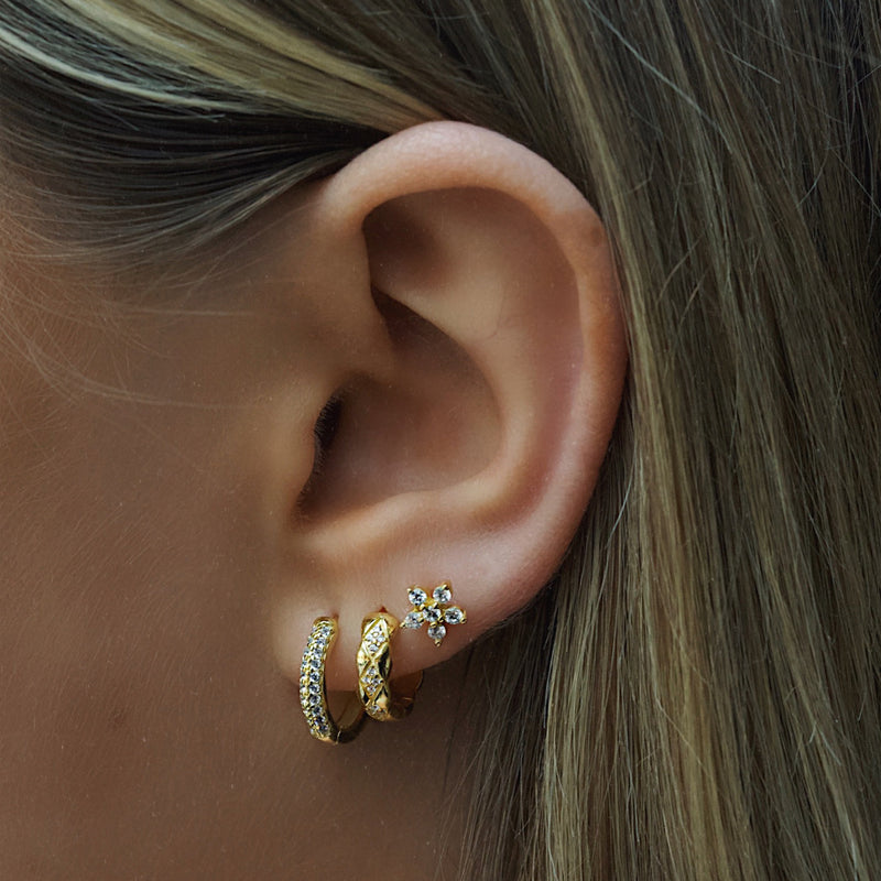 Everglow Hoop Earrings - Gold