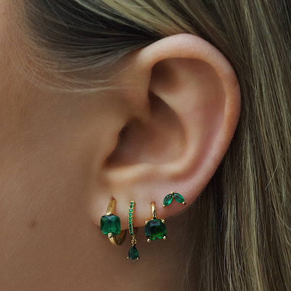 Evie Stud Earrings - Gold