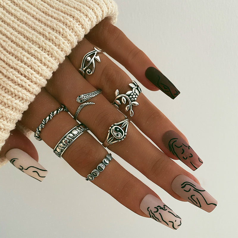 Dual Yin Yang Ring