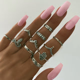 Aztec Wishbone Ring