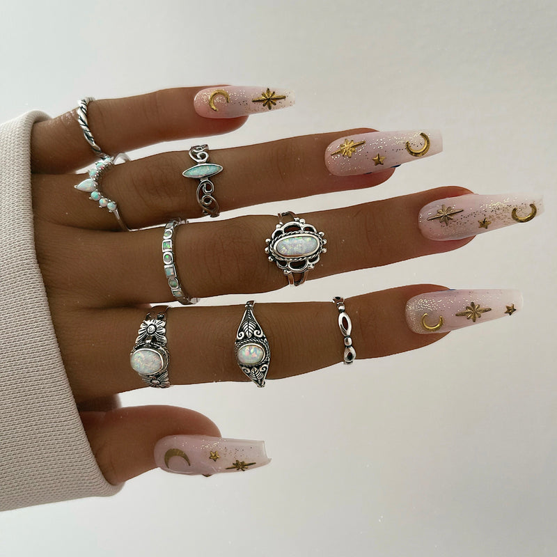 Sky Opal Ring