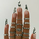 Dual Yin Yang Ring