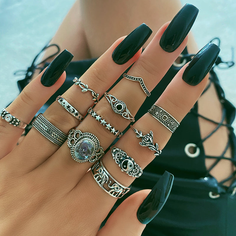 Carli Black Onyx Ring
