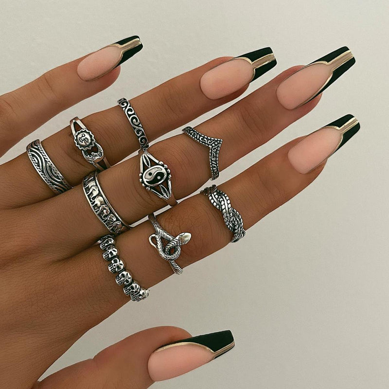 Disco Wishbone Ring