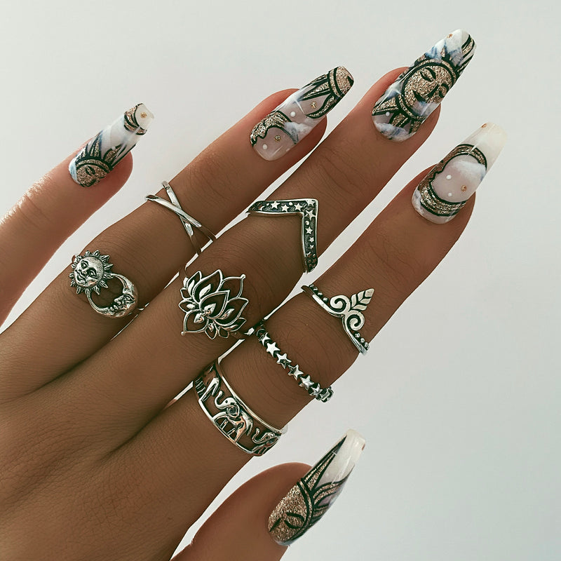 Star Wishbone Ring