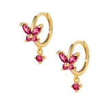Zoe Hoop Earrings - Gold