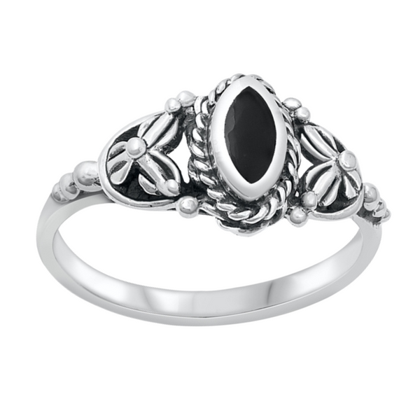 Kendall Black Onyx Ring