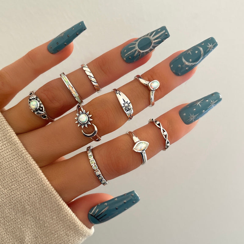 Moonlight Opal Ring