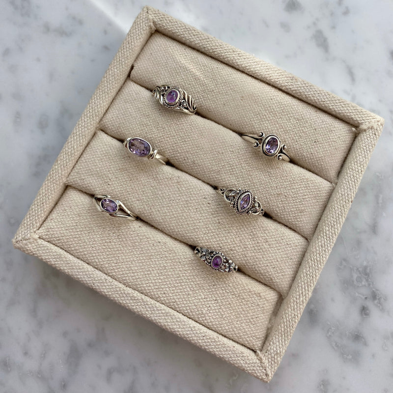 Majestic Amethyst Ring