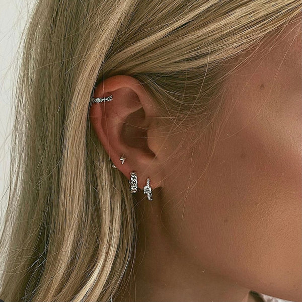 Rope Hoop Earrings