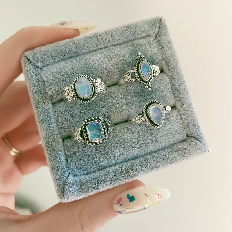 Tahoe Moonstone Ring